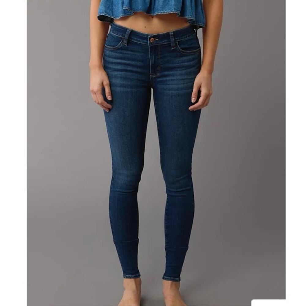 America Eagle Super Low Jegging Jeans